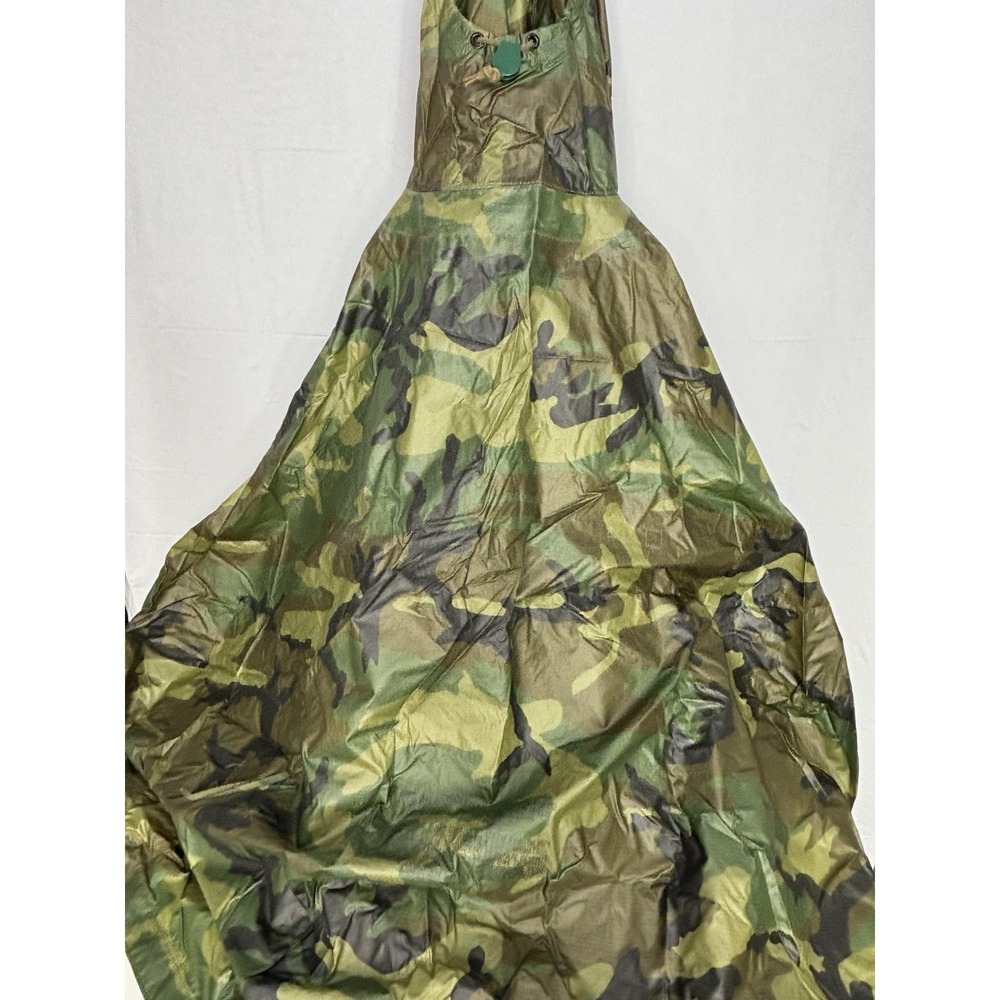 USGI US Army Wet Weather Poncho M81 Woodland Camo No Rips No Holes Vintage